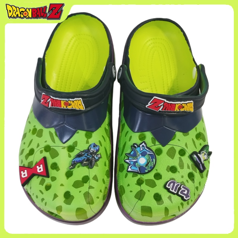 Summer Green Clothing - 新入荷 ドラゴンボール グリーン クールスリッパ＆サンダル 可愛いアニメ ホームビーチシューズ