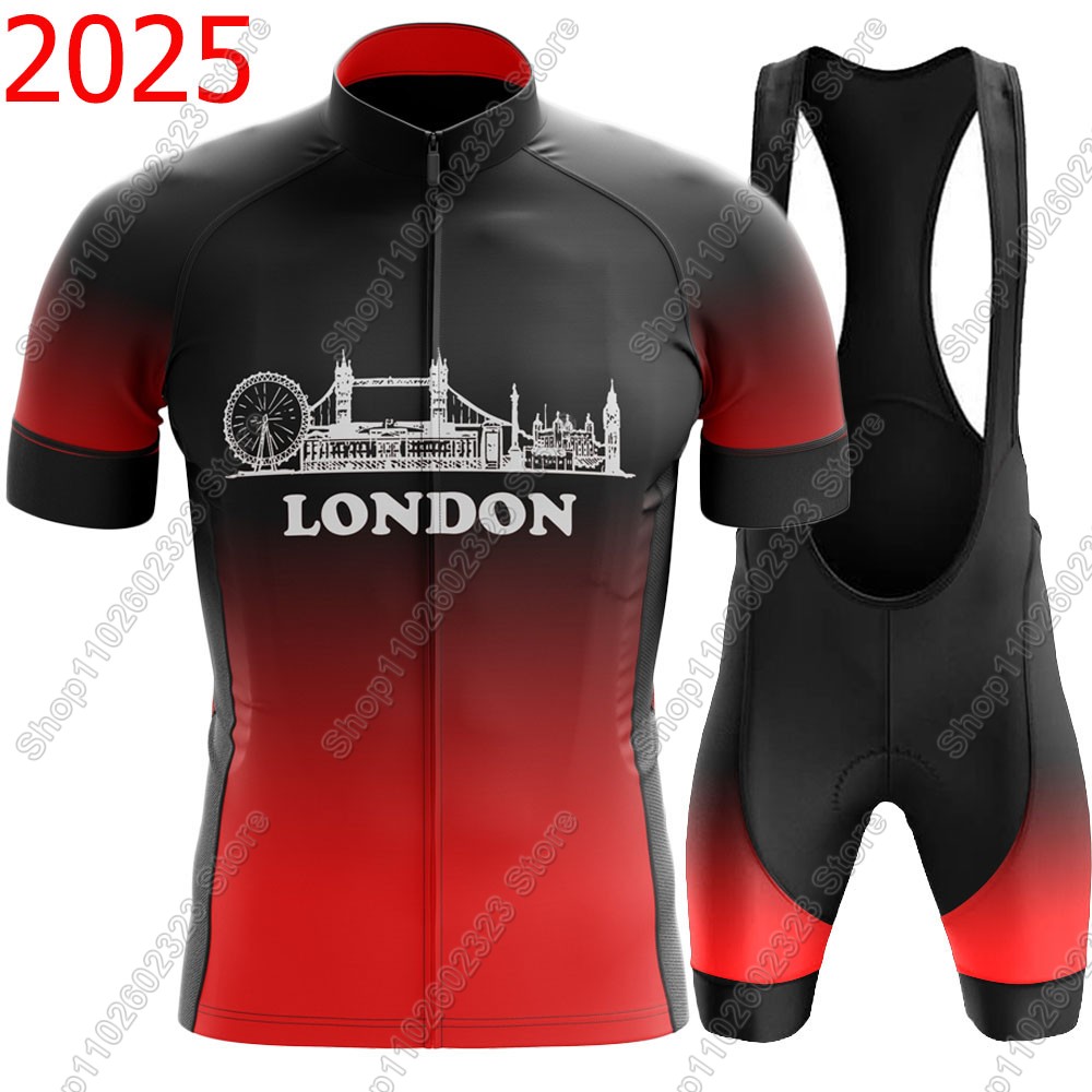 Summer Clothing London - ロンドンチーム サイクリングジャージ 2025 セット 夏 イングランド