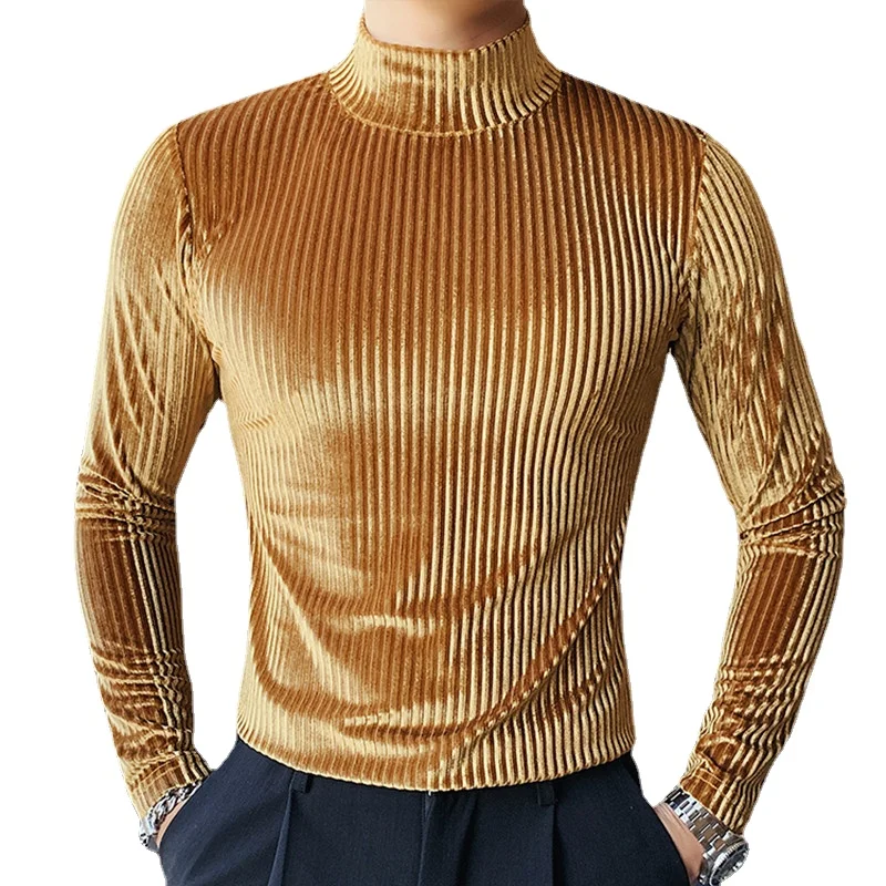 2026 新ゴールドベルベット Tシャツ男性服ファッショント - Summer Clothing Trends 2026 のレビューと価格
