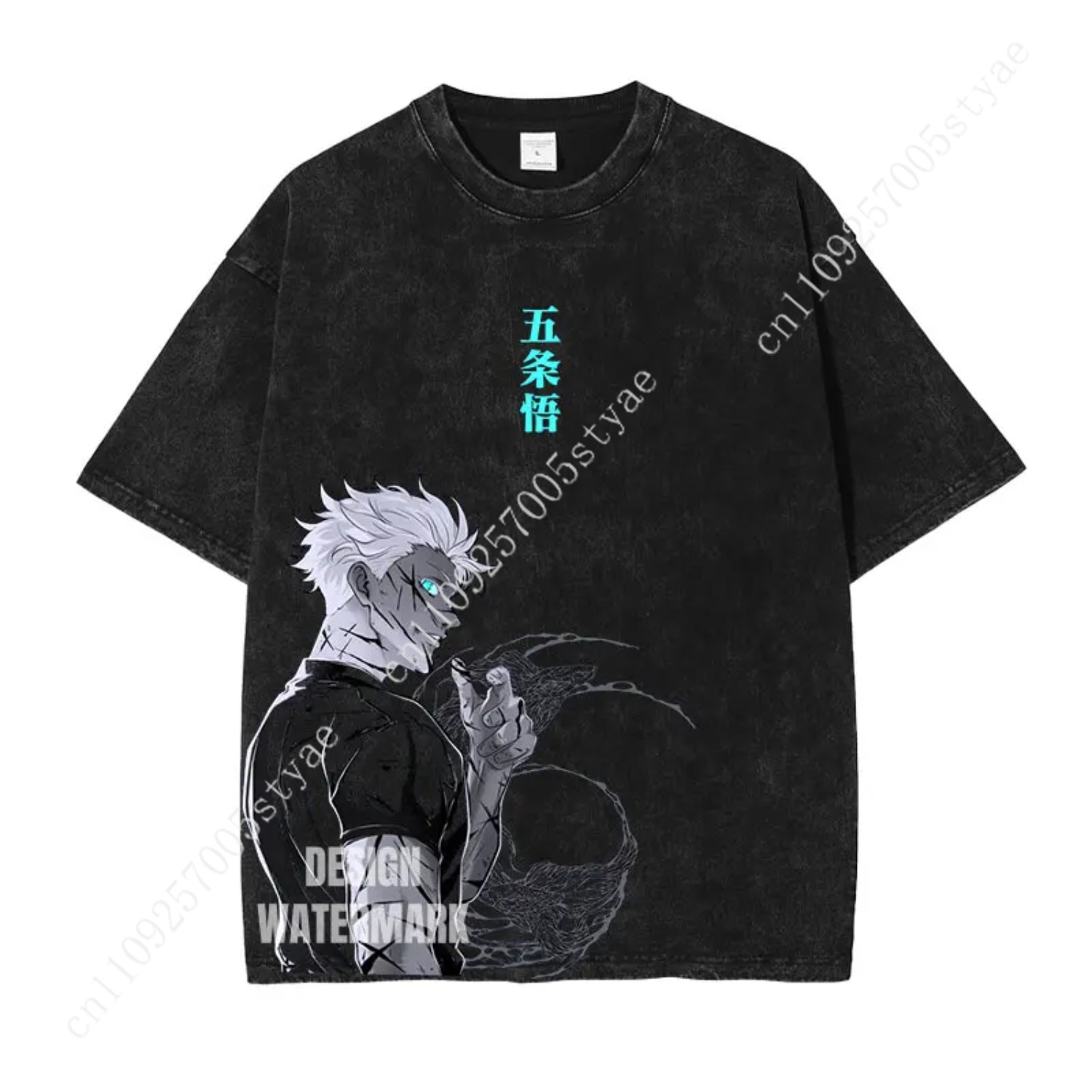 五条悟 グラフィックTシャツ アニメ服 メンズ レディース  - Summer Quilt のレビューと価格