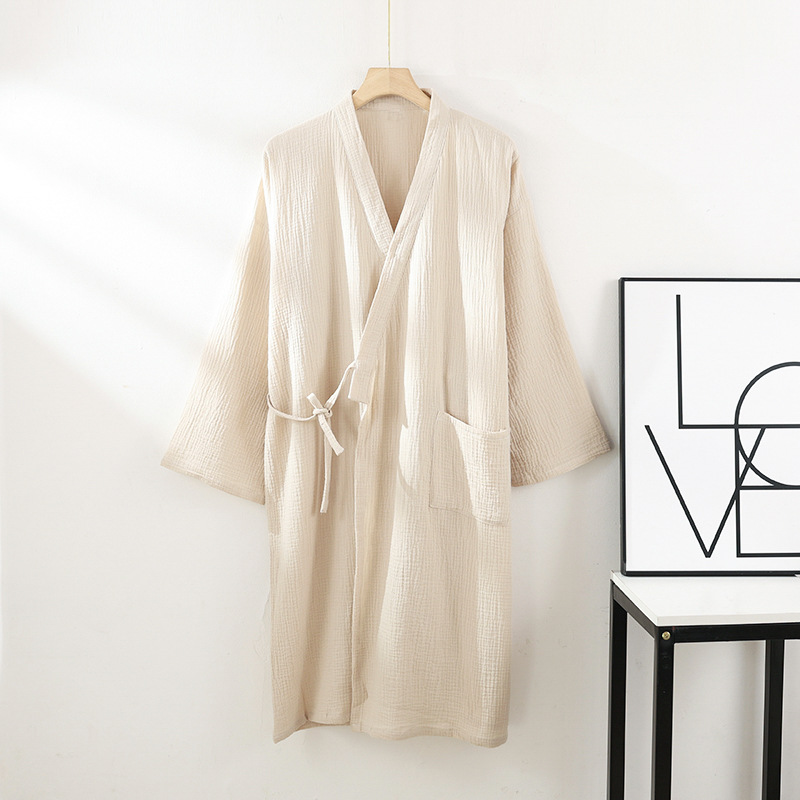 2026年日本新作春夏カップル着物ローブ 100%コットンク - Summer House Clothing のレビューと価格