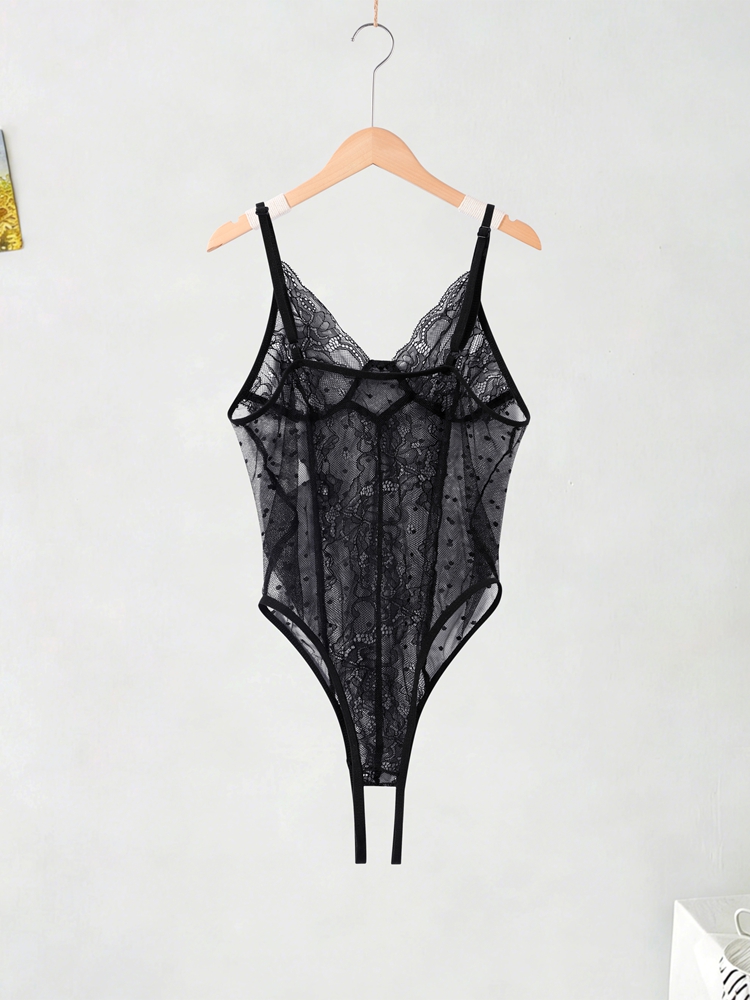 セクシーなレースのワンピース女性トップソリッド透明女性サスペ - Summer Clothing Trends 2026 のレビューと価格