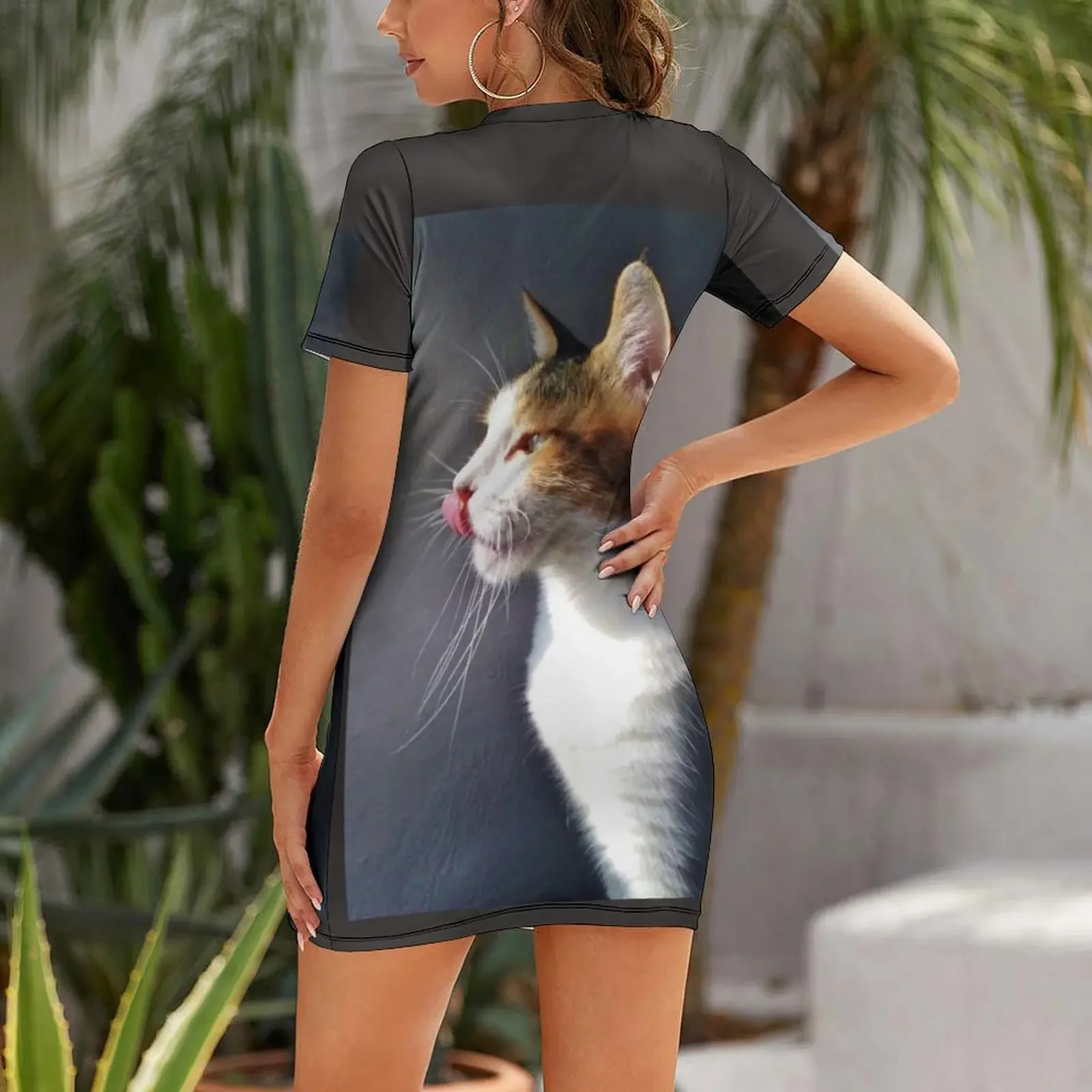 私の友人リリーの猫半袖ドレスサマードレス女性 2026 女性 - Summer Clothing Trends 2026 のレビューと価格