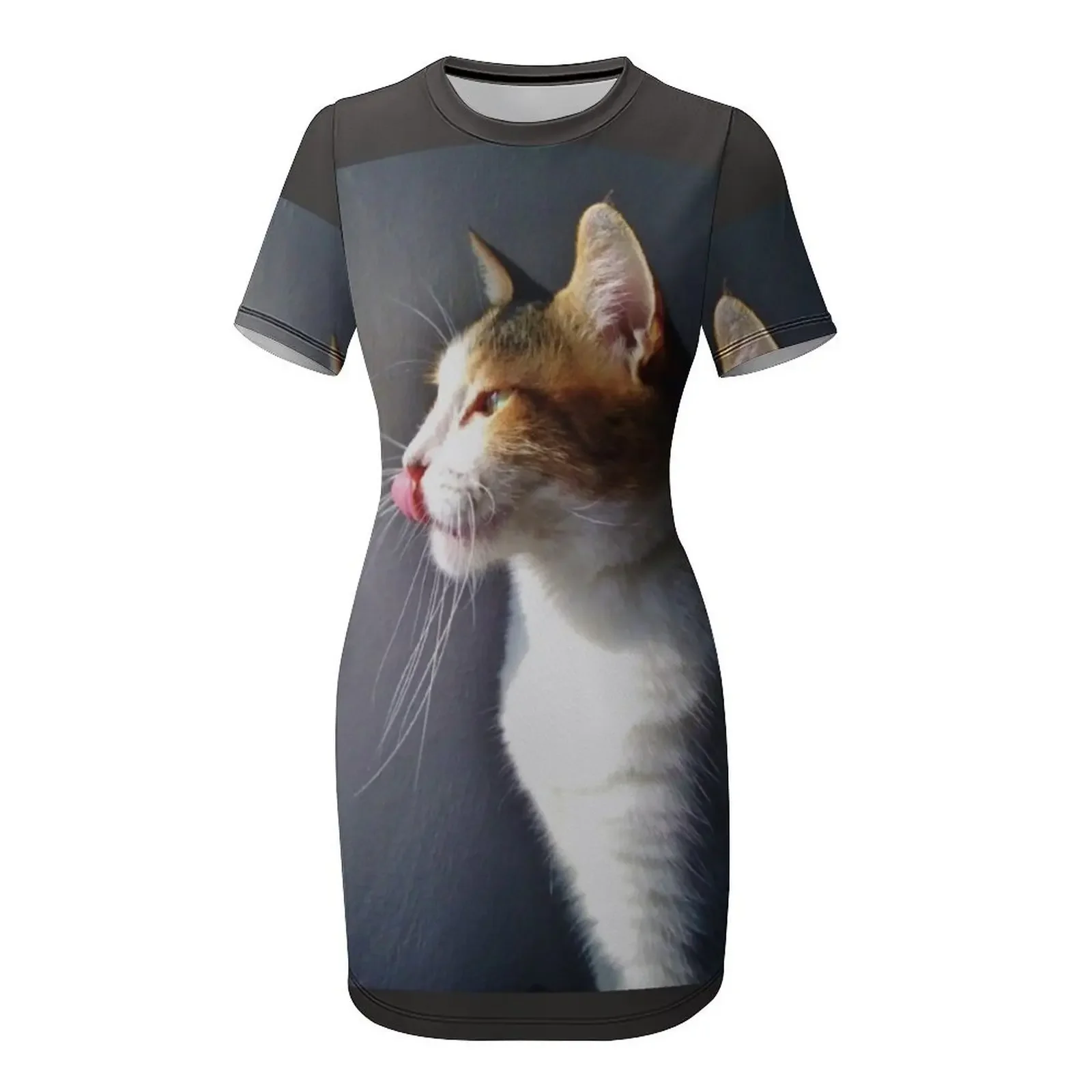 私の友人リリーの猫半袖ドレスサマードレス女性 2026 女性 - Summer Clothing Trends 2026 のレビューと価格