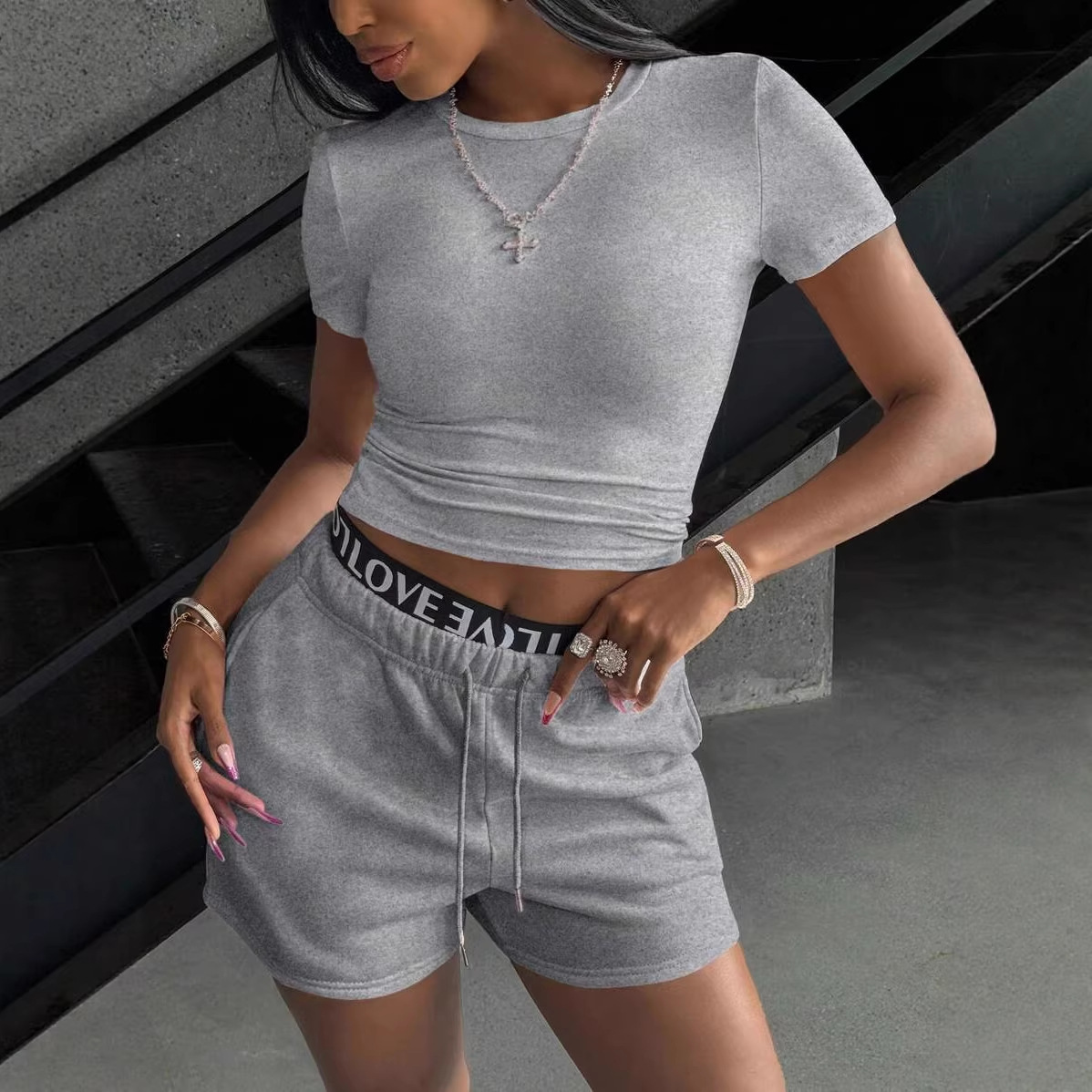 ファッション レディース ツーピース スリムフィット ショー - Summer Clothing Girl のレビューと価格