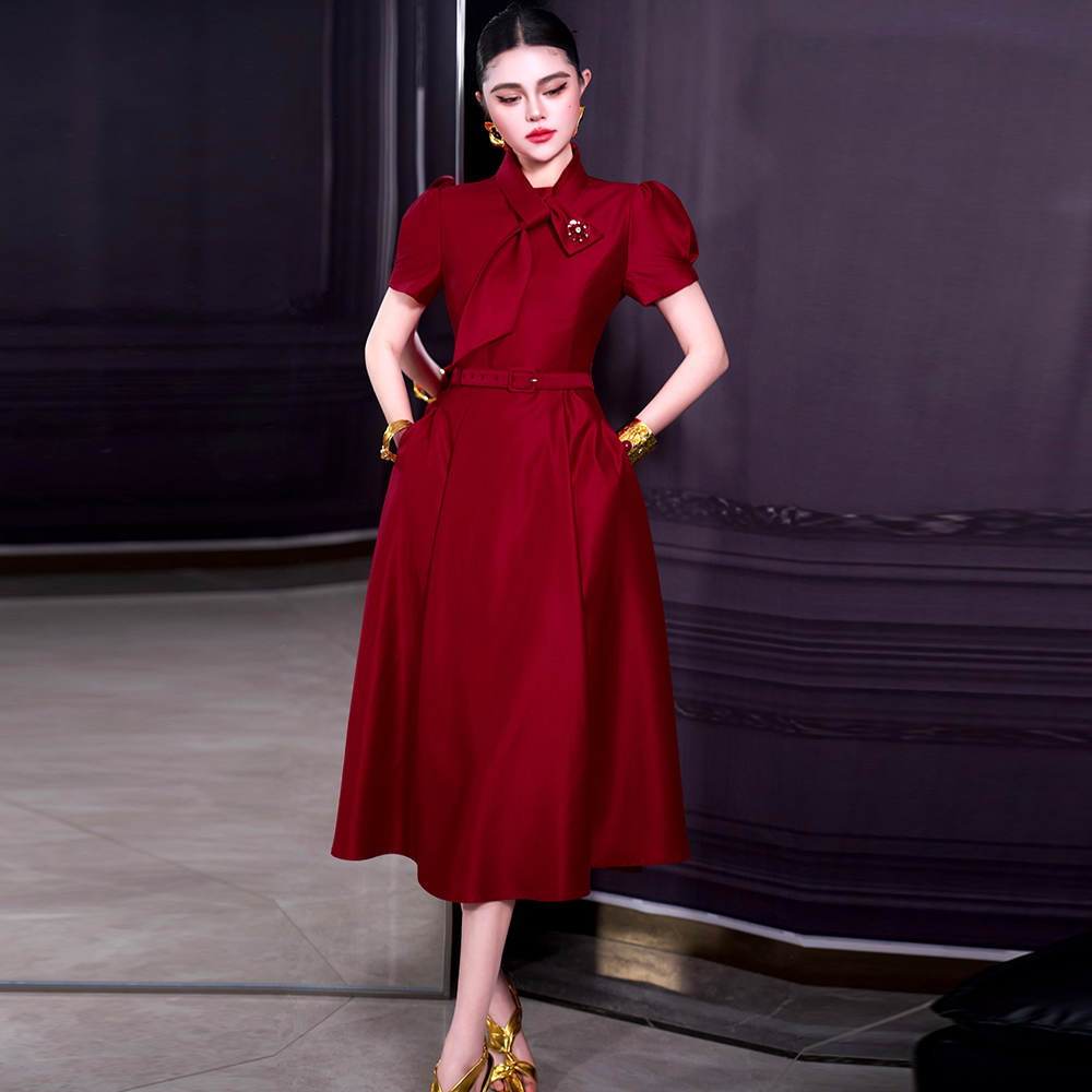 ZJYT レッド レディース ドレス トレンド 2026 春 - Summer Clothing Trends 2026 のレビューと価格