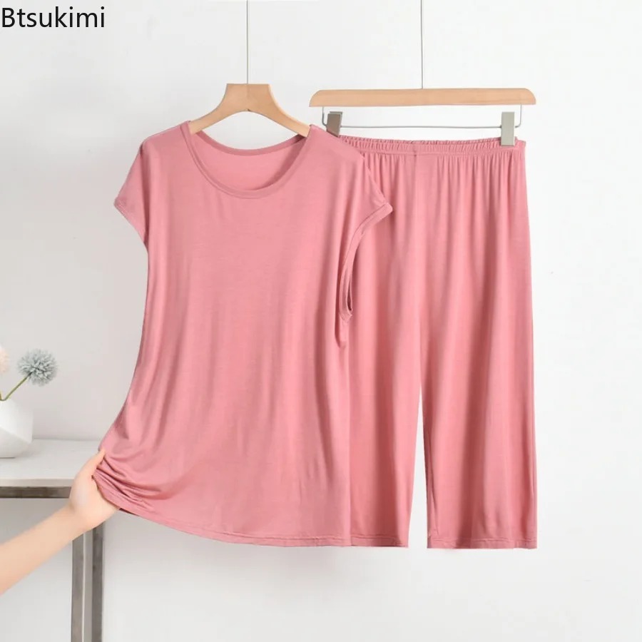 2026 女性の夏モーダル 2 ピースホームウェアセット O - Summer House Clothing のレビューと価格