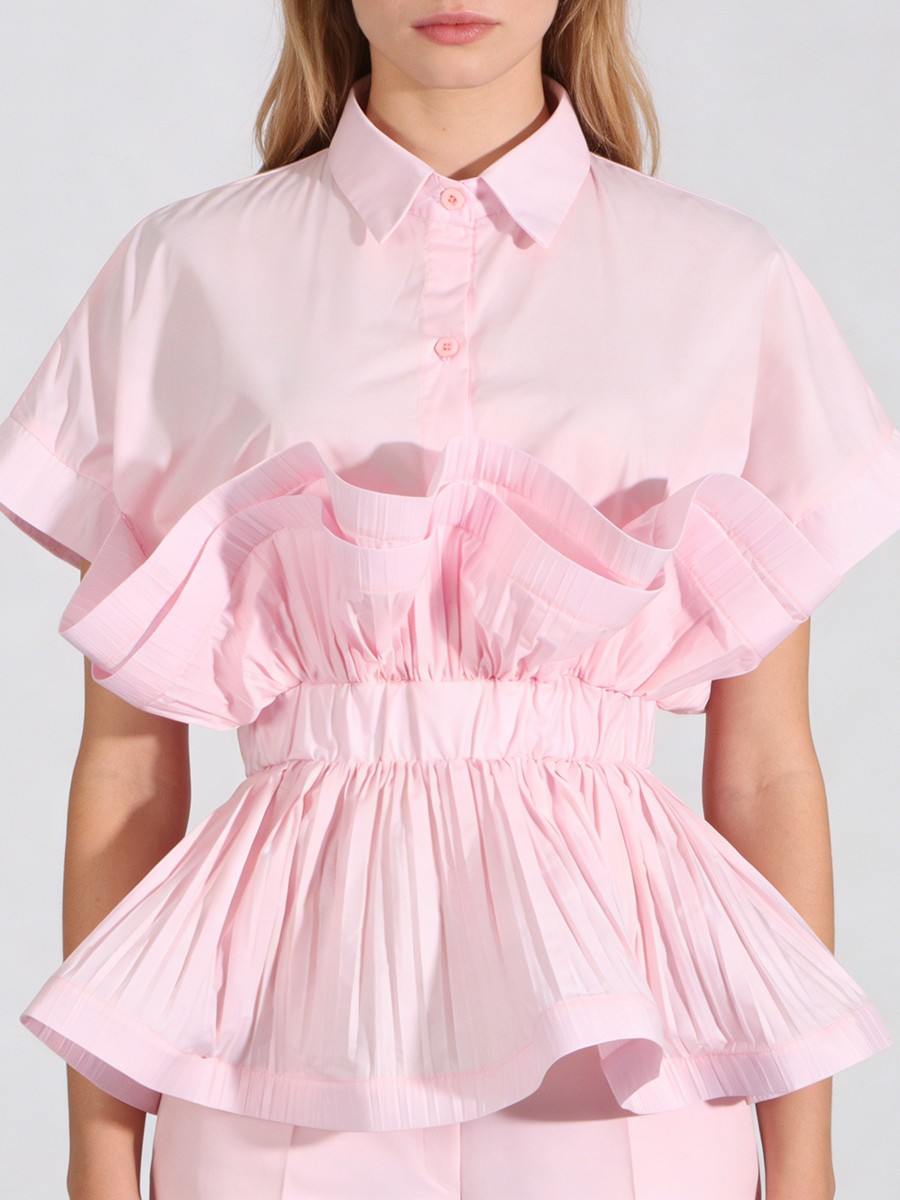 TWOTWINSTYLE ファッションスプライスフリル折り目 - Summer Clothing Trends For Women のレビューと価格
