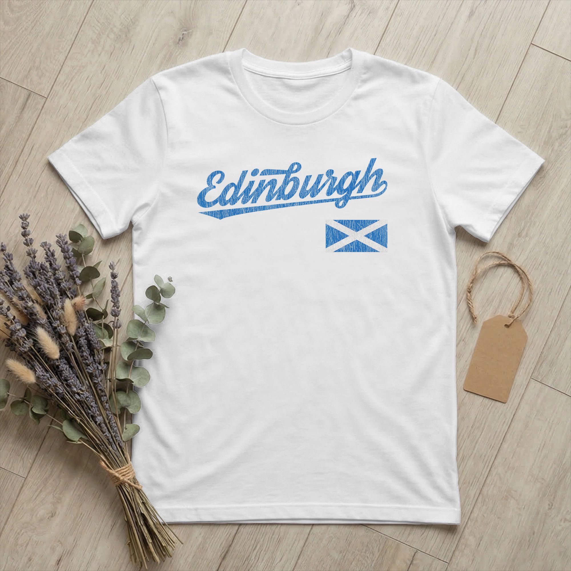 男性エディンバラスコットランド英国 Tシャツ英国旗綿 100 - Summer Clothing Edinburgh のレビューと価格