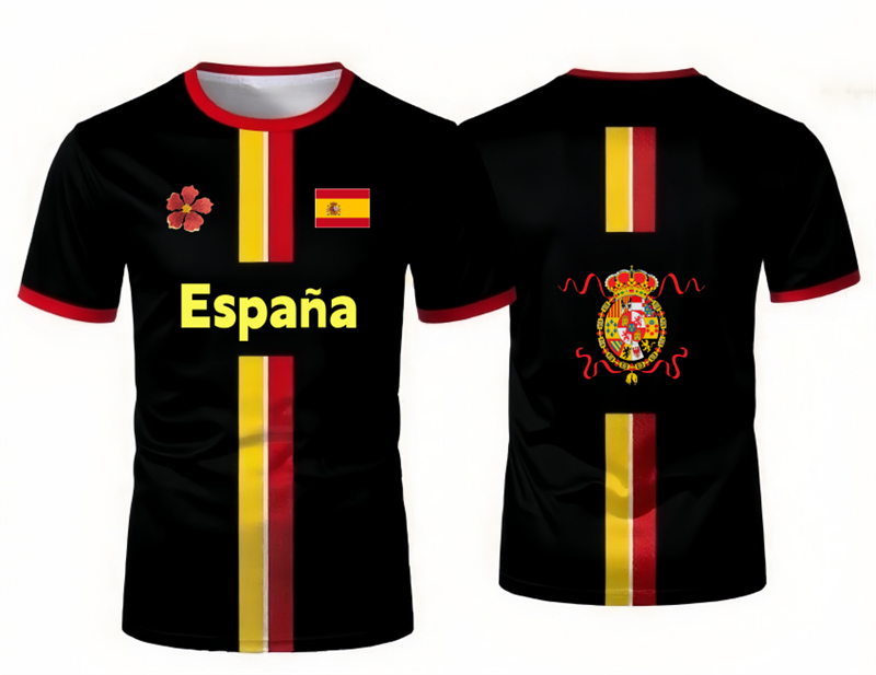 2026年スペインサッカーユニフォーム柄Tシャツ、シャンゴ3 - Summer Clothing Trends 2026 のレビューと価格