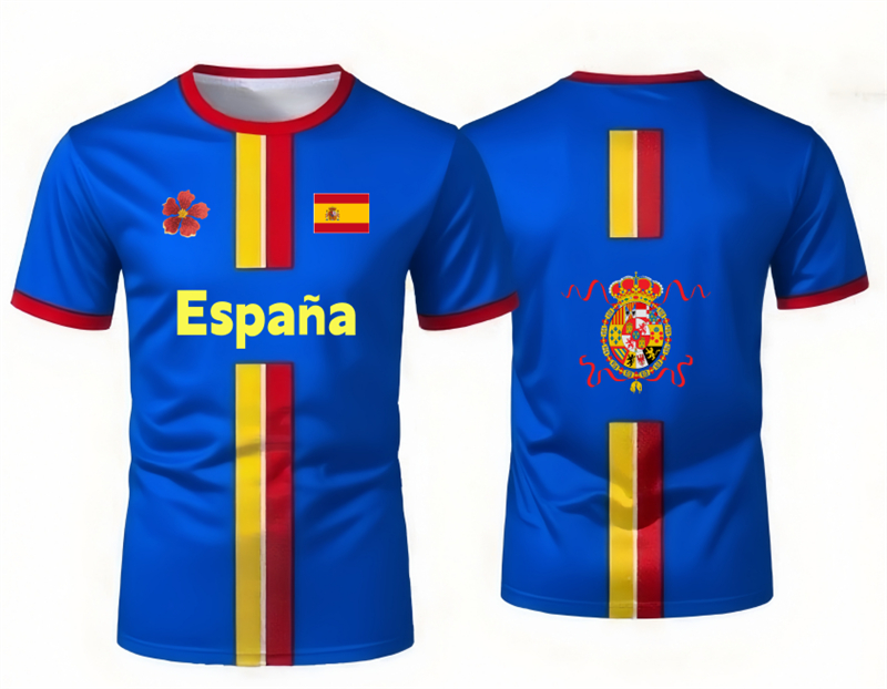 2026年スペインサッカーユニフォーム柄Tシャツ、シャンゴ3 - Summer Clothing Trends 2026 のレビューと価格