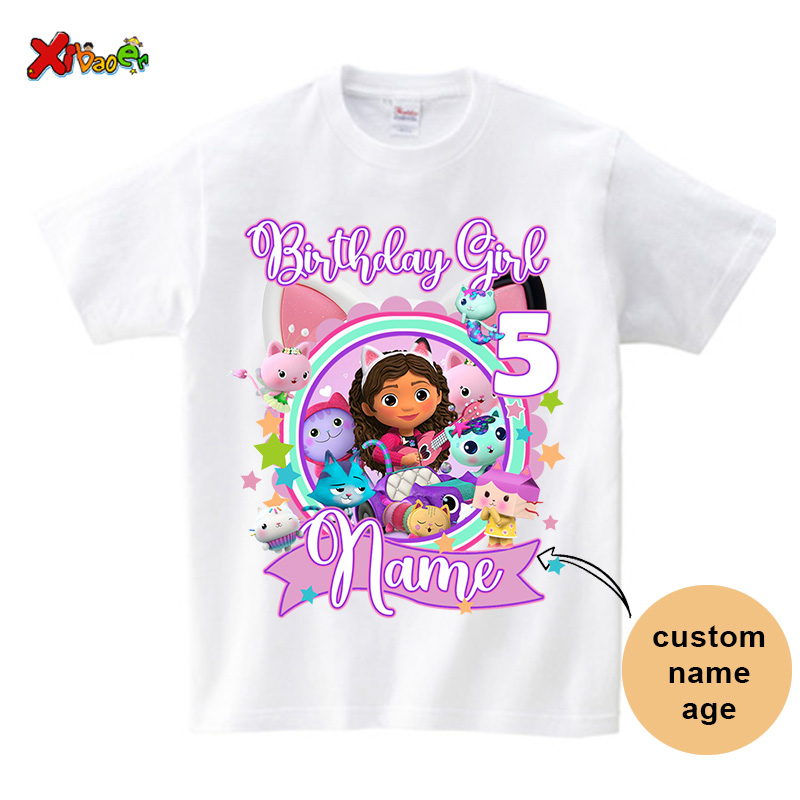女の子用誕生日Tシャツ パーソナライズされた名前入り プリン - Summer Clothing Baby のレビューと価格
