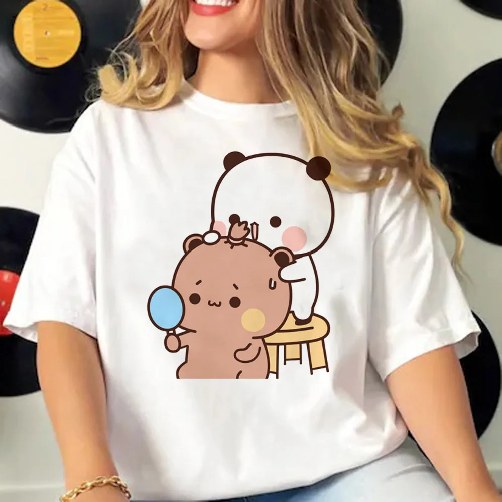 ブブとドゥドゥ Tシャツ女性コミック Tシャツガール Y2k - Summer Japanese Clothing のレビューと価格