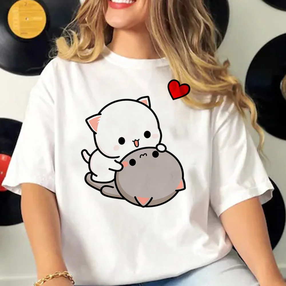 ブブとドゥドゥ Tシャツ女性コミック Tシャツガール Y2k - Summer Japanese Clothing のレビューと価格