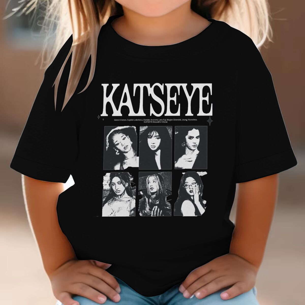 KATSEYE プリント夏トップス女の子 Y2K ヴィンテー - Summer Clothing Baby のレビューと価格
