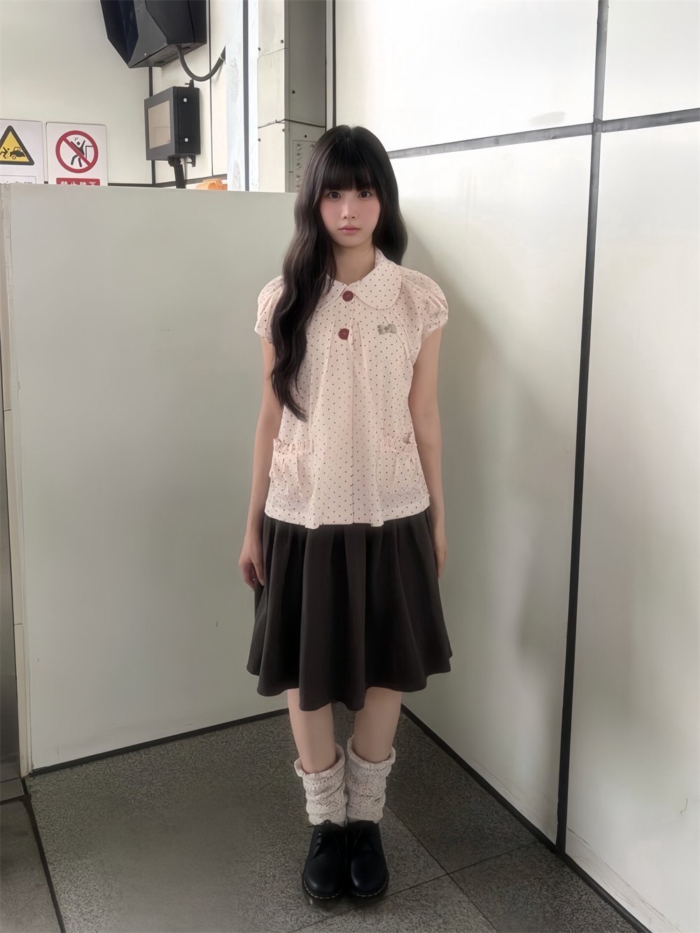 夏ヴィンテージ水玉模様半袖シャツとハーフスカートのツーピース - Summer Japanese Clothing のレビューと価格