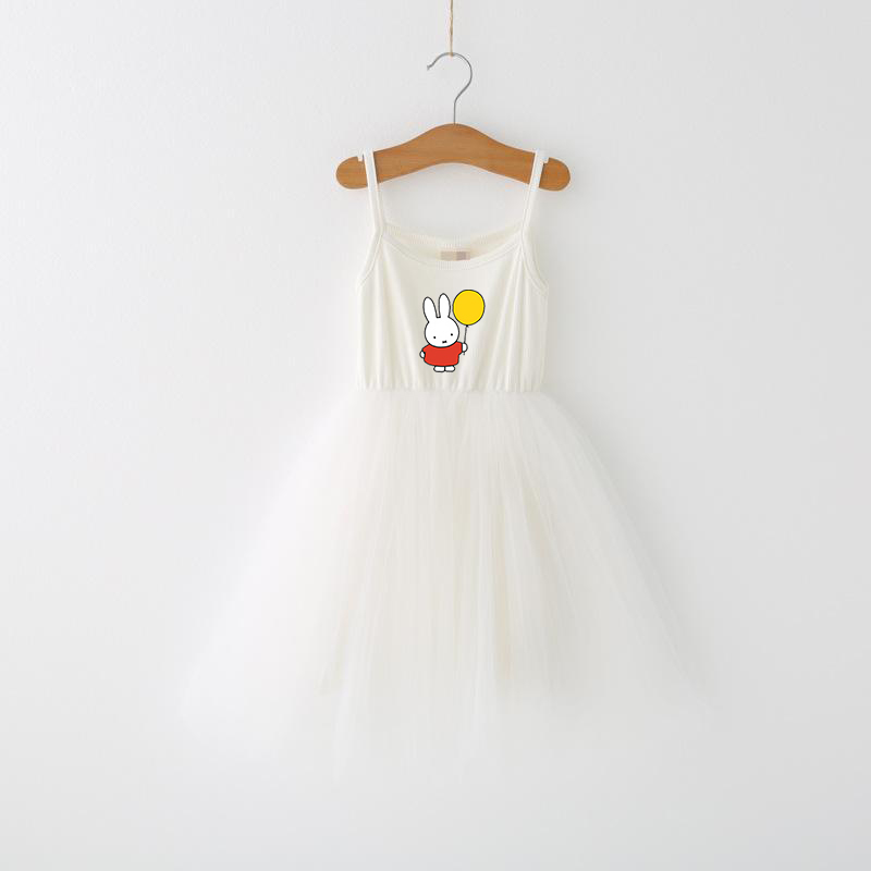 ミッフィー子供スパゲッティストラップドレス少女漫画かわいいフ - Summer Clothing Baby のレビューと価格