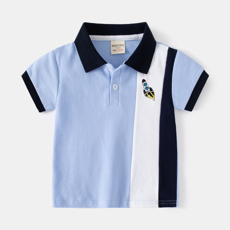 男の子用の幼児用ポロシャツ,子供服,女の子と男の子用の服,キ - Summer Clothing Baby のレビューと価格