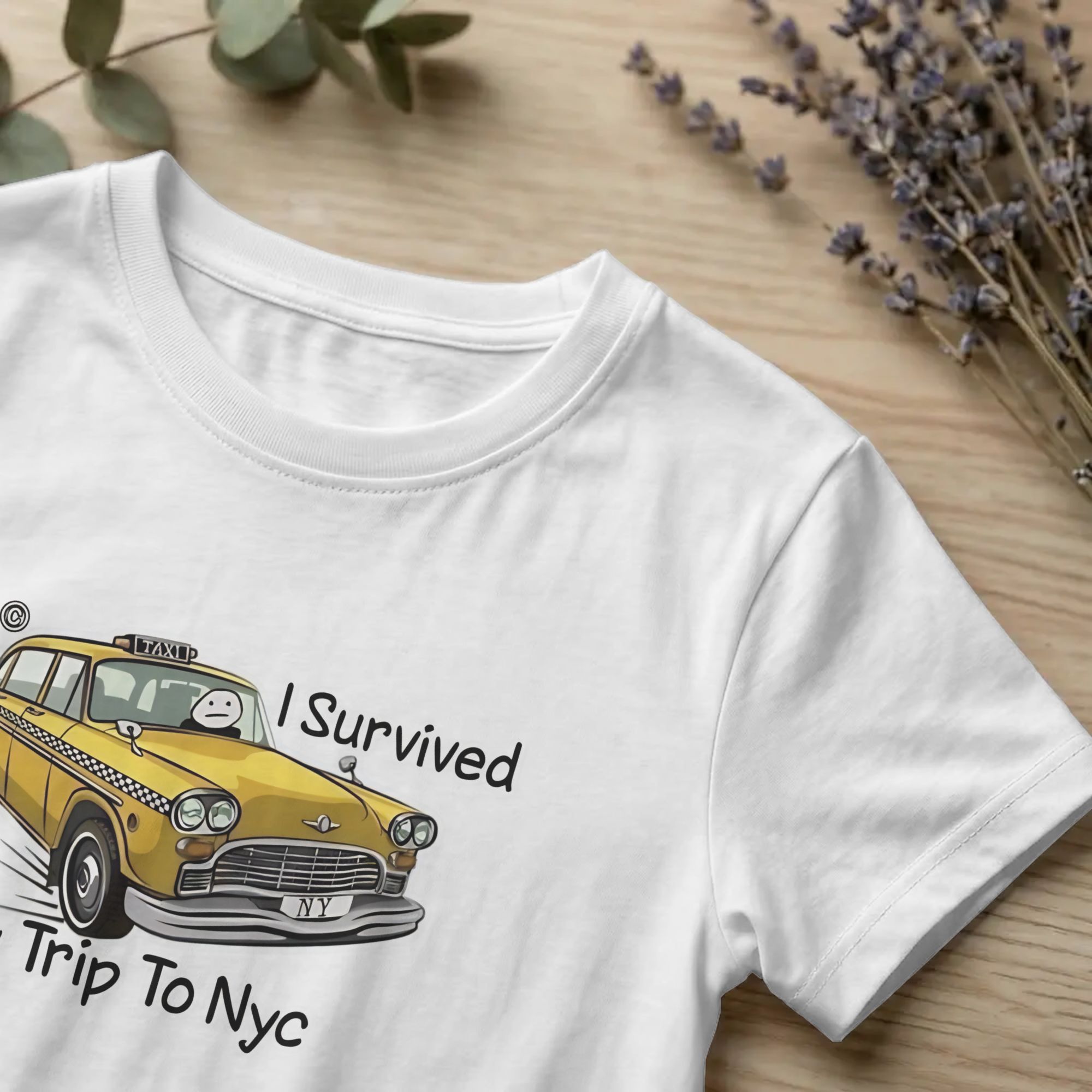 ストリートウェア「ニューヨーク旅行を生き延びた」Tシャツ メ - Summer Clothing Nyc のレビューと価格