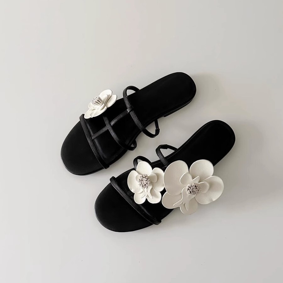 夏の新しい女性用シューズ、スリッパ、ストリートファッション、 - Summer Japanese Clothing のレビューと価格