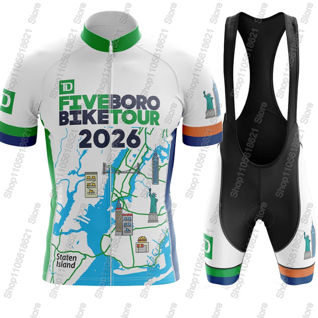 NYC-Cycling-Tour 2026 チームジャージセ - Summer Clothing Nyc のレビューと価格