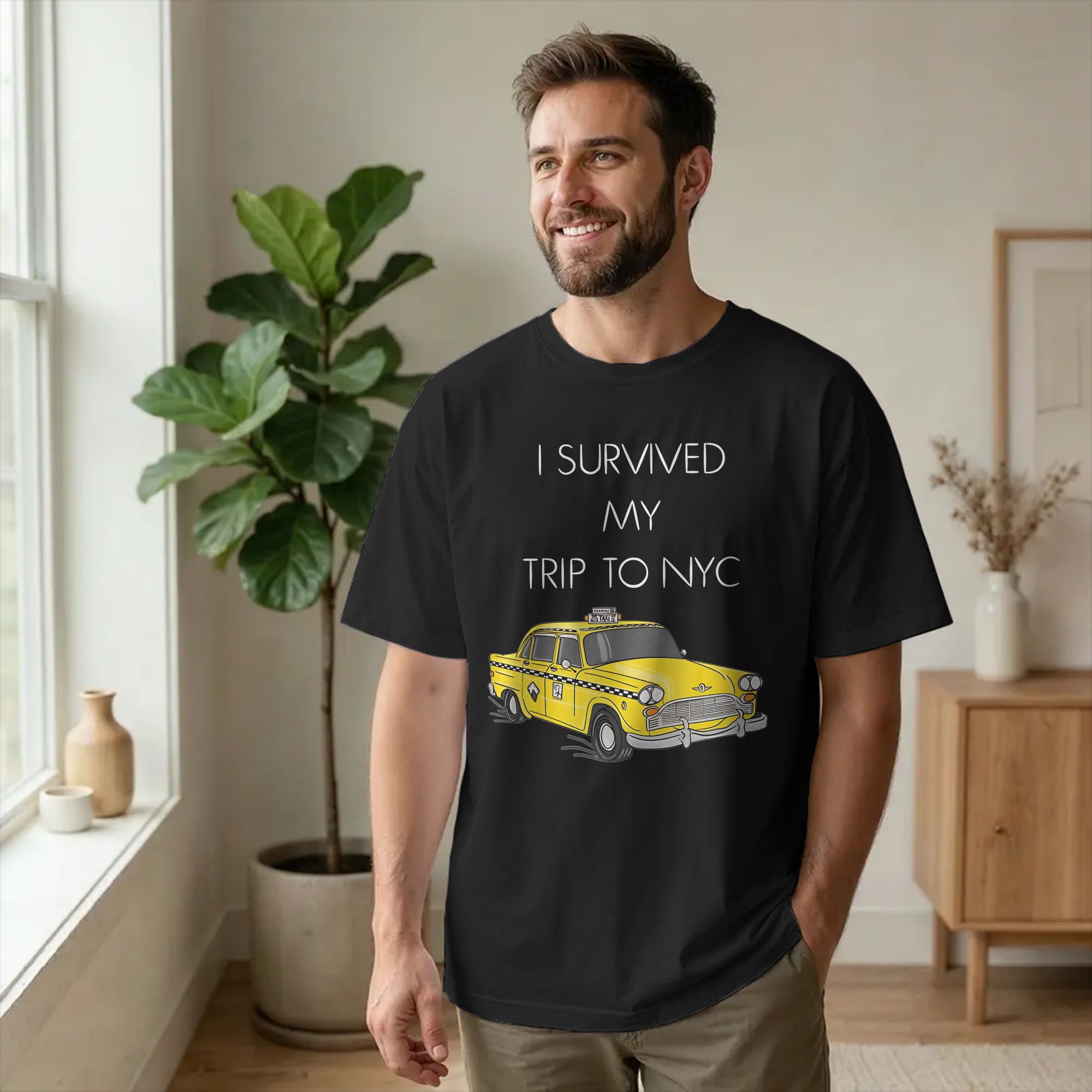ヴィンテージ「ニューヨーク旅行を生き延びた」Tシャツ ユニセ - Summer Clothing Nyc のレビューと価格