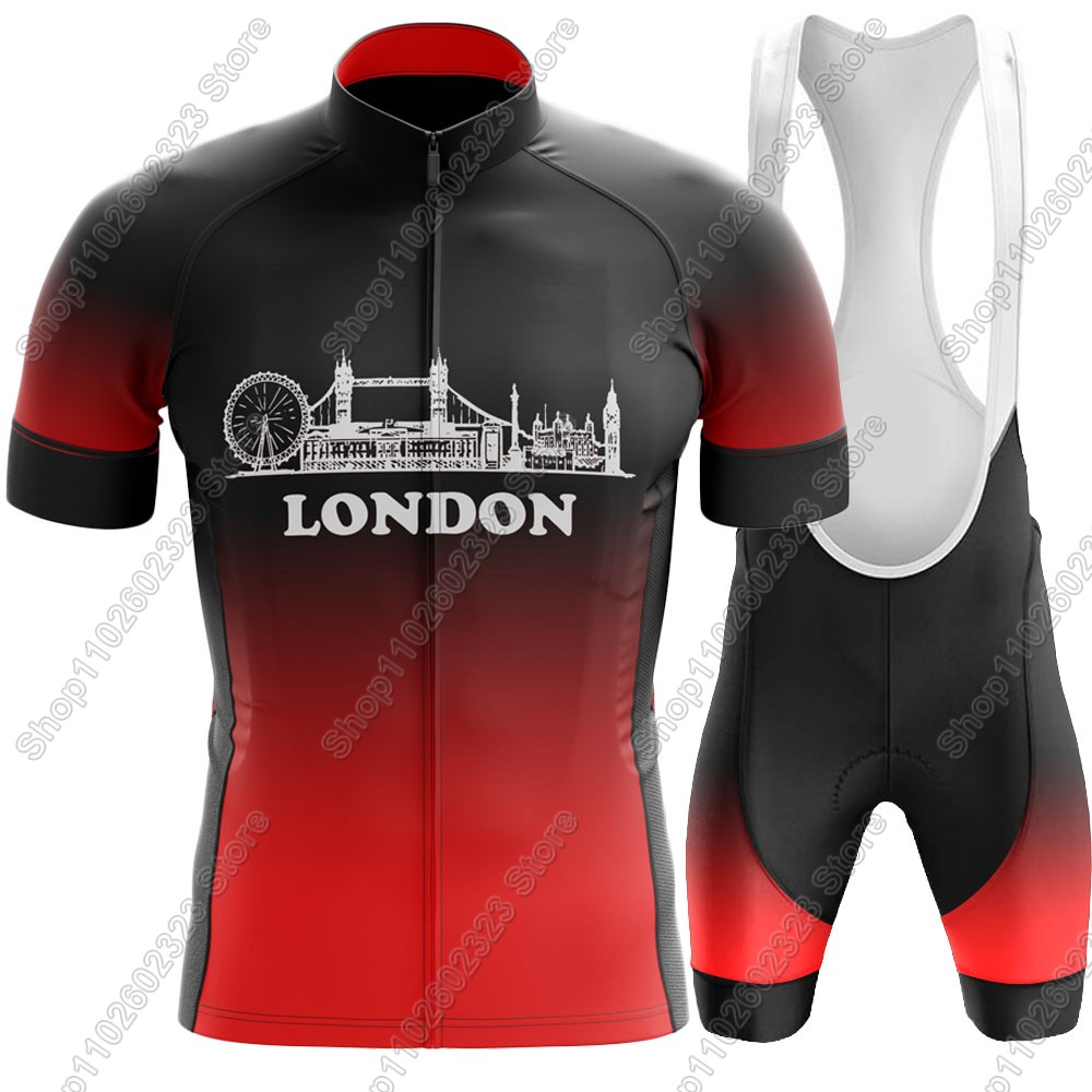 ロンドンチーム サイクリングジャージ 2025 セット 夏  - Summer Clothing London のレビューと価格