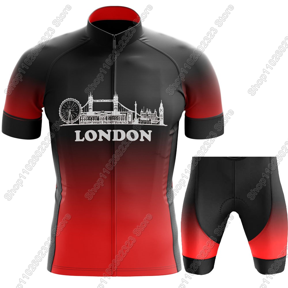ロンドンチーム サイクリングジャージ 2025 セット 夏  - Summer Clothing London のレビューと価格