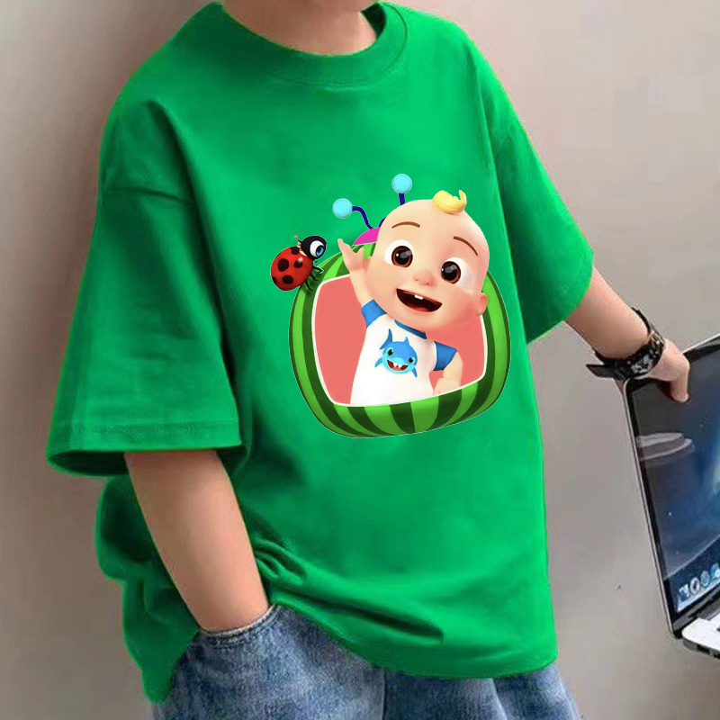 ココメロンズベビー Tシャツアニメ綿半袖シャツ男の子女の子夏 - Summer Clothing Girl のレビューと価格