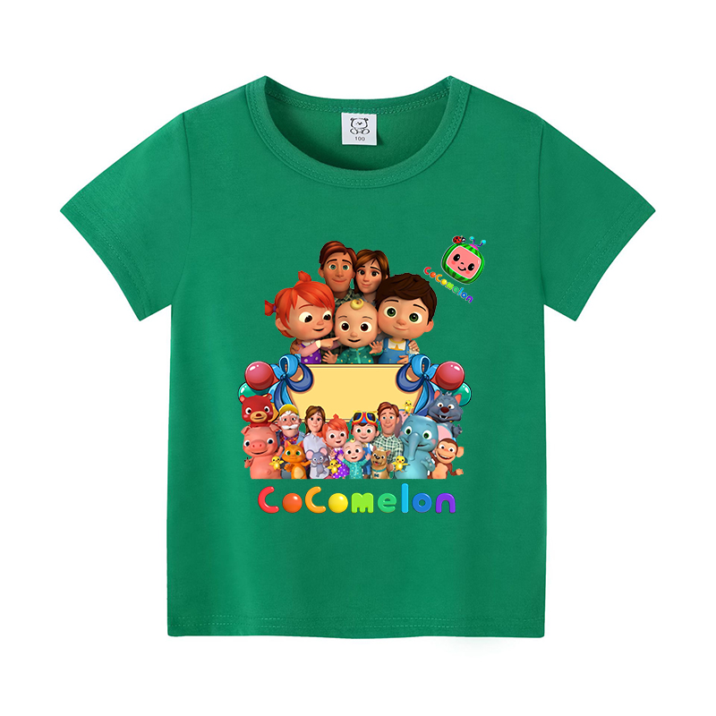 ココメロンズベビー Tシャツアニメ綿半袖シャツ男の子女の子夏 - Summer Clothing Girl のレビューと価格