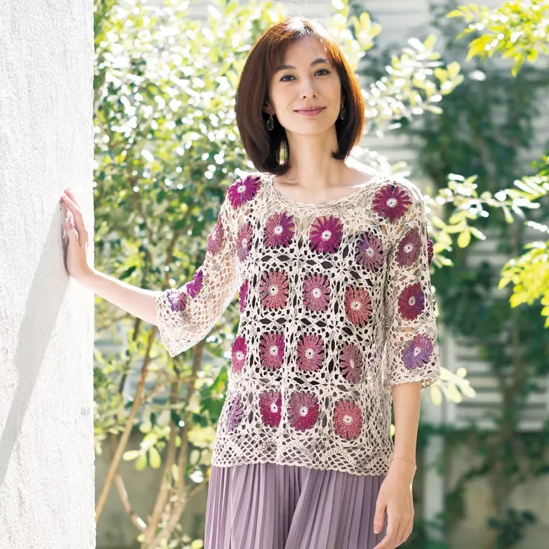 美しい手編み Vol.12 春夏中空服織り本プルオーバーカー - Summer Clothing Crochet Patterns のレビューと価格