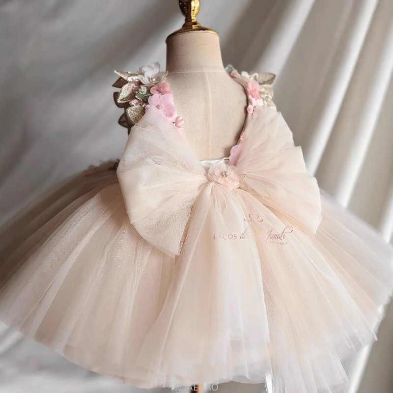 結婚式のドレス夏子供女の子最初の誕生日花柄プリンセスガウン衣 - Summer Clothing Baby のレビューと価格